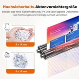 Papierversnipperaar P-4: 6 vellen, 6L bak - 59% korting