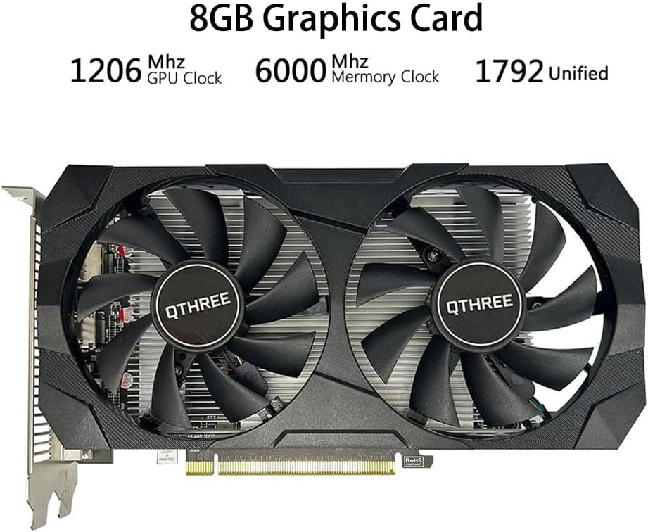 AMD Radeon RX 560 XT 8GB Videokaart | 4K | 3 Monitoren | -35%