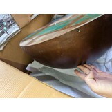 Salontafel met Stalen Frame van Gerecycled Hout - 63% Korting
