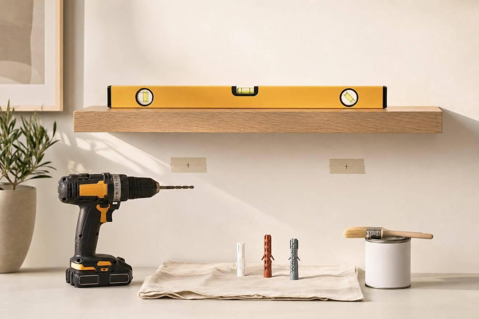 Wandschap ophangen: zo doe je het stevig, strak en zonder schade