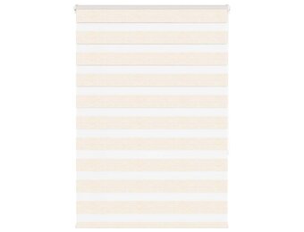 vidaXL Zebra Blind 105x150cm stofbreedte 100,9cm polyester marmerbeige
