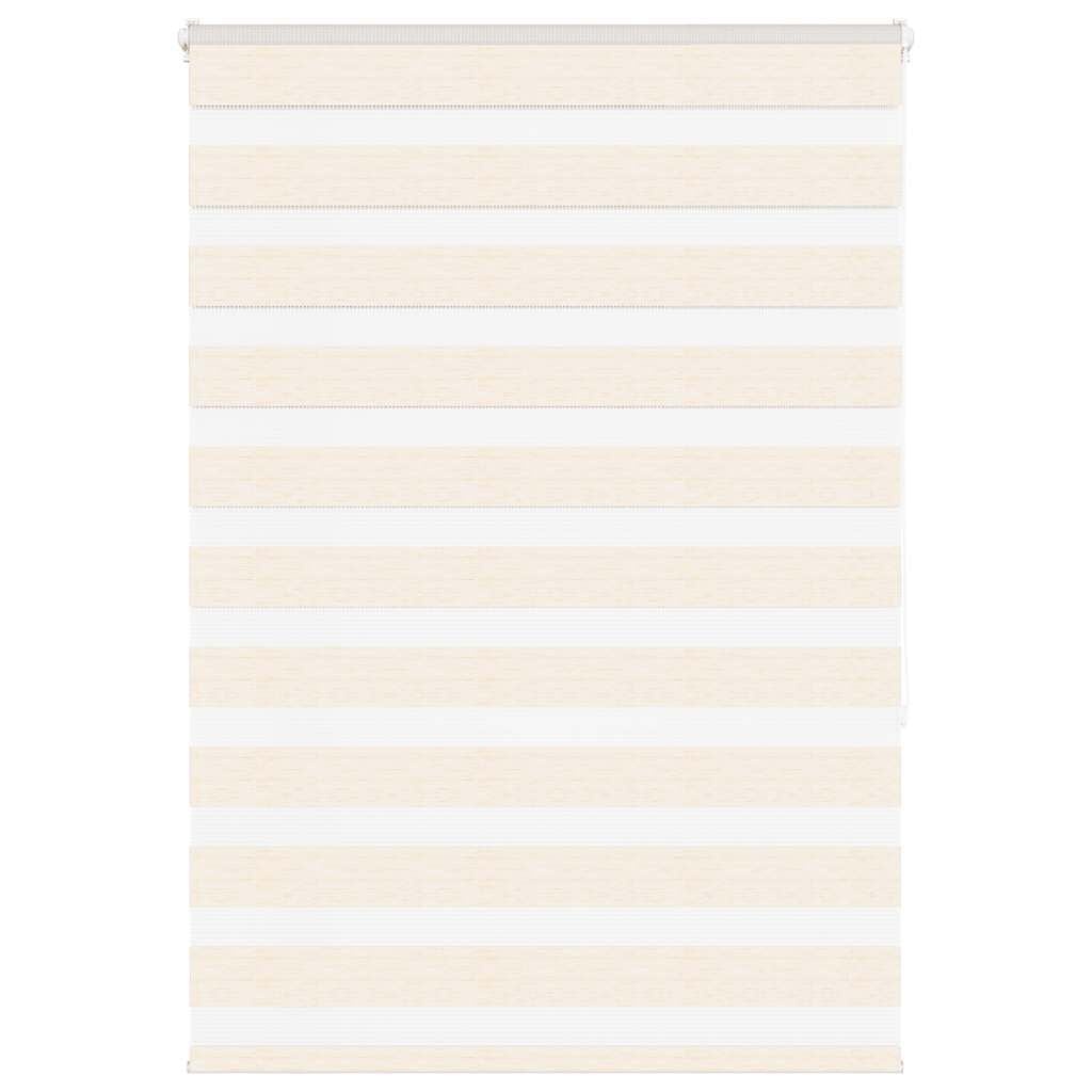 vidaXL Zebra Blind 105x150cm stofbreedte 100,9cm polyester marmerbeige