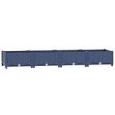 vidaXL Plantenbak verhoogd 160x40x23 cm polypropyleen