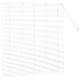 Aluminium Raamblind met Gordijnen - Handmatig Wit (58% Korting)