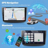 [2G+64G] Android Car Stereo for Mercedes Benz Viano 2004-2011/Vito 2010-2015, 10.1 inch Touch Screen Radio with Wireless Carplay & Android Auto/GPS/WiFi/Bluetooth/EQ/FM RDS Radio