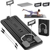 Pilates Trainingsset met Buikspierwiel & Timer - 61% Korting!