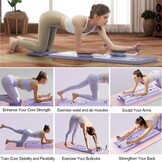 Pilates Trainingsset met Buikspierwiel & Timer - 61% Korting!