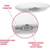 Elektronische Babyweegschaal 20kg | LCD | Wit | 60% Korting