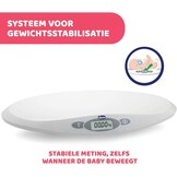 Elektronische Babyweegschaal 20kg | LCD | Wit | 60% Korting