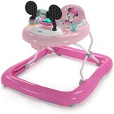Bright Starts, Disney Baby, Minnie Mouse Forever Besties 2-in-1 Activity Walker with Removable Toy Station with Lights, Songs & Sounds, Adjustable Height, Foldable, Easy to Clean, Pink, Age 6 months+