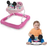 Bright Starts, Disney Baby, Minnie Mouse Forever Besties 2-in-1 Activity Walker with Removable Toy Station with Lights, Songs & Sounds, Adjustable Height, Foldable, Easy to Clean, Pink, Age 6 months+
