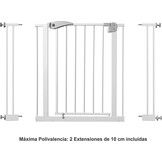 Babify Children's Safety Gate for Doors and Hallways, White