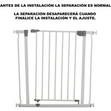 Babify Children's Safety Gate for Doors and Hallways, White