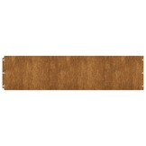 vidaXL Graskanten 20 st 25x103 cm flexibel weervast staal
