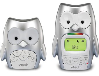 VTech BM2300 Hibou Family Babyphone, Uil, grijs