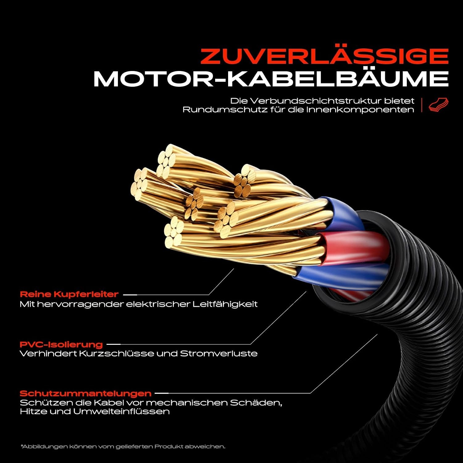 Motorkabelboom Reserveonderdeel | Korting 58%