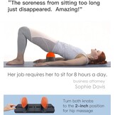 Verstelbare Massage Tool voor Psoas Spier Release en Deep Tissue, voor Rug, Heupflexor, Hamstring, Glute en Nekpijn, Trigger Point en Myofasciale Release