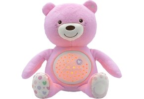 Roze Knuffel Projector Nachtlampje voor Baby's - 50% Korting!