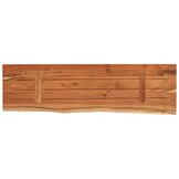 Acaciahouten Wandschap met Natuurlijke Rand - 70 cm - 33% Korting