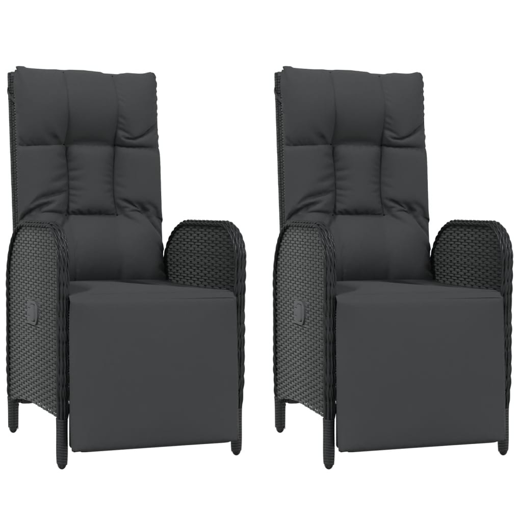 VidaXL Tuinstoelen Verstelbaar met Kussens (2 st.) - 35% Korting
