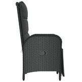 VidaXL Tuinstoelen Verstelbaar met Kussens (2 st.) - 35% Korting