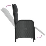 VidaXL Tuinstoelen Verstelbaar met Kussens (2 st.) - 35% Korting