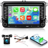 7" Android Autoradio VW Golf/Passat/Tiguan + CarPlay/Android Auto (37% korting)