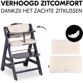 Meegroeiende Kinderstoel Dark Grey - 35% Korting!