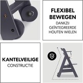 Meegroeiende Kinderstoel Dark Grey - 35% Korting!