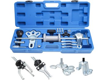 17-delige Wiellagertrekker & Wielnaaftrekker Set - 34% Korting
