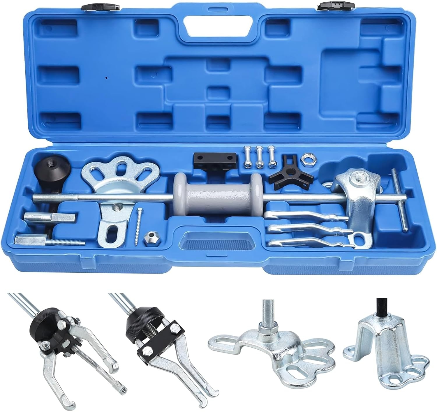 17-delige Wiellagertrekker & Wielnaaftrekker Set - 34% Korting