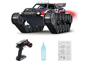 RC Tank 1:12 Offroad Crawler met 2 Batterijen - 51% Korting