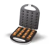 Wafelijzer Notenkoekjes | 24 stuks | 1600W | Wit | 32% Korting!