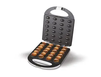 Wafelijzer Notenkoekjes | 24 stuks | 1600W | Wit | 32% Korting!