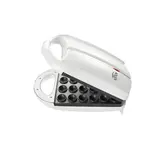 Wafelijzer Notenkoekjes | 24 stuks | 1600W | Wit | 32% Korting!