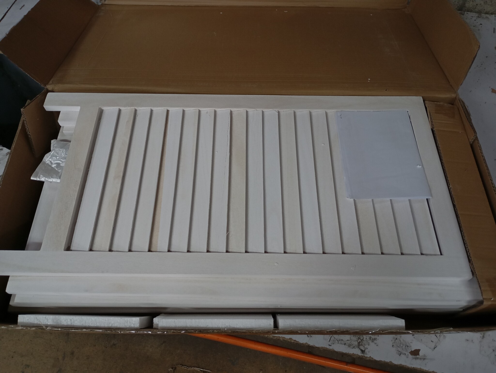 Kamerscherm 3 panelen Paulowniahout Wit - 54% Korting!
