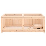 Houten Hamsterkooi 104x52x38 cm - Massief Vurenhout - 54% Korting