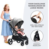 Lichtgewicht Buggy Grande Plus - Zwart (55% Korting)