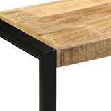VidaXL Bank Massief Mango Hout 60x35x45 cm - 34% Korting