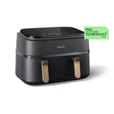 Airfryer Dubbele Mand 9L 2750W Zwart - 35% Korting!