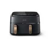 Airfryer Dubbele Mand 9L 2750W Zwart - 35% Korting!