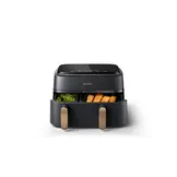 Airfryer Dubbele Mand 9L 2750W Zwart - 35% Korting!
