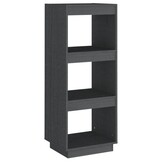 Boekenkast/Kamerscherm Massief Grenenhout Grijs - 52% Korting!