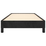 Fluwelen Bedframe Zwart 90x200 cm - 60% Korting