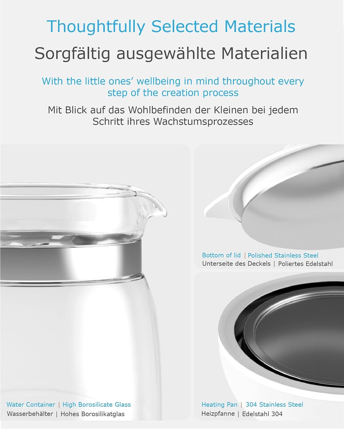 Babyflesbereider | Waterkoker met Nachtlampje - 40% Korting!