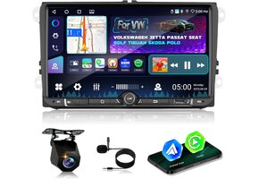 Autoradio VW, Seat, Skoda | 4GB/64GB | Draadloze CarPlay | 30% Korting