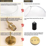 Wandlamp set (2x) | Draadloos LED | Dimbaar RGB | Retro Goud