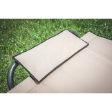 Opklapbare hangmat met frame - 220 x 95 cm - beige