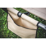 Opklapbare hangmat met frame - 220 x 95 cm - beige