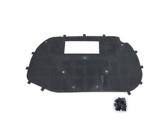 Motorkap Isolatiemat Zwart voor VW Scirocco (2008-2017) - 60% Korting